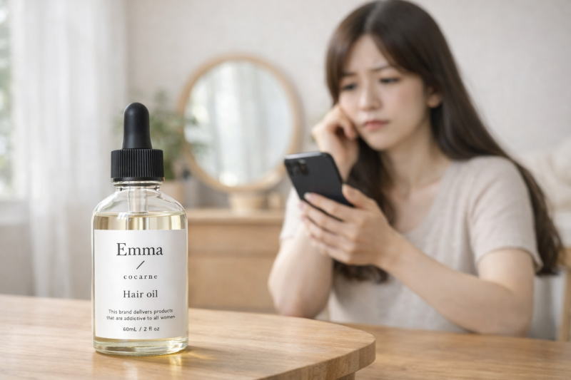 エマコッカーナヘアオイルの口コミと評判は!実際の評価を徹底調査