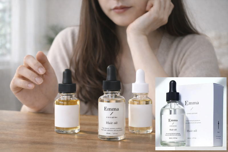 エマコッカーナヘアオイルを他の人気ヘアオイルと比較