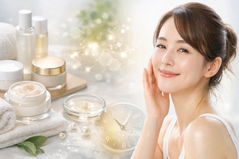 スキンケアを簡単にしたい方へ｜乾燥やハリ不足を無理なくケアする方法まとめ！